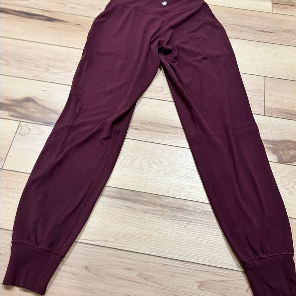 Lululemon Athletica Maroon Joggers